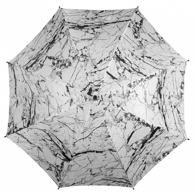 Зонт-трость Marble с логотипом в Москве заказать по выгодной цене в кибермаркете AvroraStore