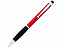 Ручка-стилус шариковая Ziggy черные чернила, красный/черный с логотипом в Москве заказать по выгодной цене в кибермаркете AvroraStore