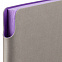 Ежедневник Flexpen, недатированный, серебристо-фиолетовый с логотипом  заказать по выгодной цене в кибермаркете AvroraStore