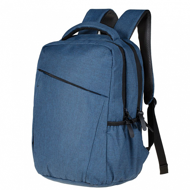 Рюкзак для ноутбука Burst, синий с логотипом в Москве заказать по выгодной цене в кибермаркете AvroraStore
