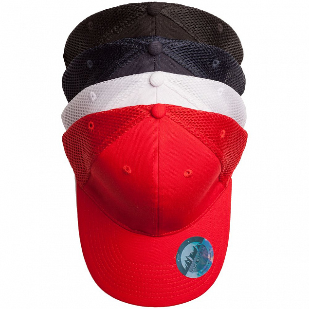 Бейсболка Ronas Hill, красная с логотипом в Москве заказать по выгодной цене в кибермаркете AvroraStore