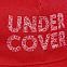 Бейсболка с вышивкой Undercover, красная с логотипом в Москве заказать по выгодной цене в кибермаркете AvroraStore