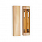 Набор ручек и карандашей из бамбука KIOTO, Дерево с логотипом в Москве заказать по выгодной цене в кибермаркете AvroraStore