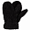 Варежки Flocky, черные с логотипом в Москве заказать по выгодной цене в кибермаркете AvroraStore
