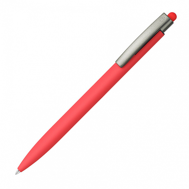ELLE SOFT, ручка шариковая, красный, металл, синие чернила с логотипом в Москве заказать по выгодной цене в кибермаркете AvroraStore