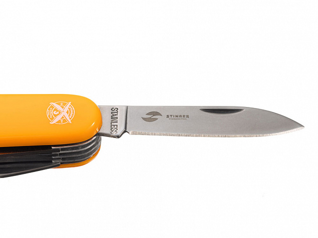 Нож перочинный, 89 мм, 15 функций с логотипом в Москве заказать по выгодной цене в кибермаркете AvroraStore