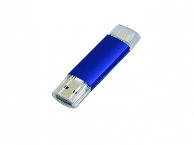 USB 2.0/micro USB- флешка на 32 Гб с логотипом в Москве заказать по выгодной цене в кибермаркете AvroraStore