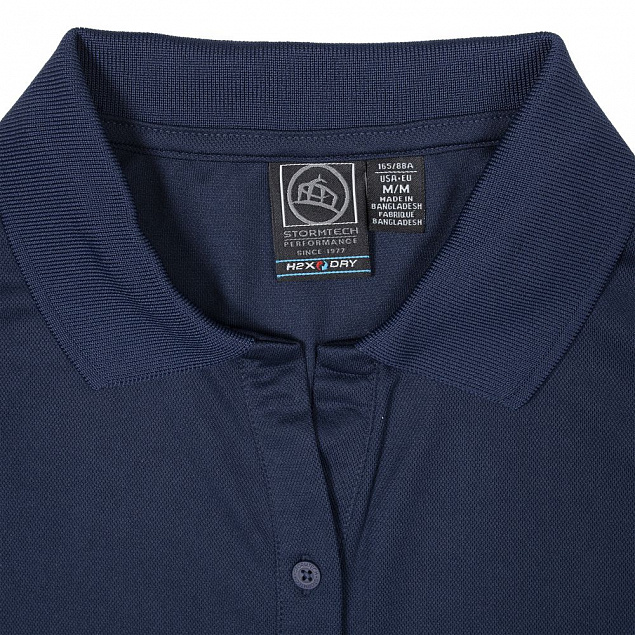 Рубашка поло женская Eclipse H2X-Dry, черная с логотипом в Москве заказать по выгодной цене в кибермаркете AvroraStore