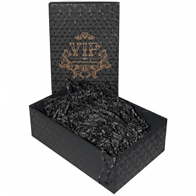 Коробка подарочная Very Important Present, большая с логотипом в Москве заказать по выгодной цене в кибермаркете AvroraStore