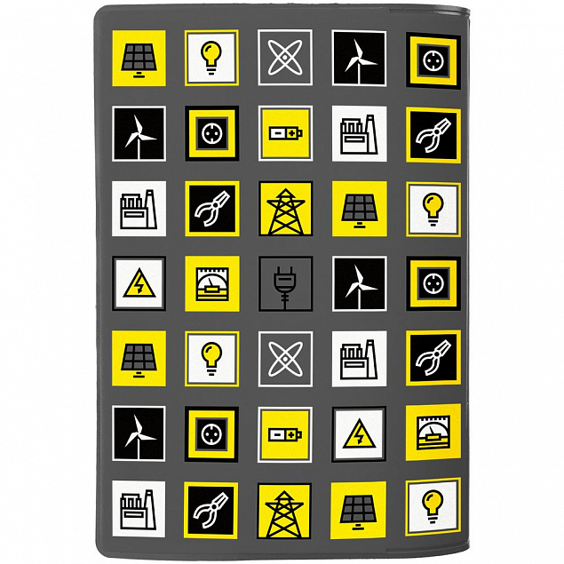 Обложка для паспорта Industry, энергетика с логотипом в Москве заказать по выгодной цене в кибермаркете AvroraStore