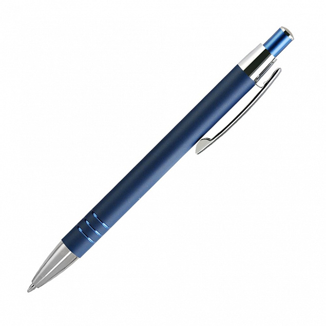 Шариковая ручка Avenue, синяя с логотипом в Москве заказать по выгодной цене в кибермаркете AvroraStore