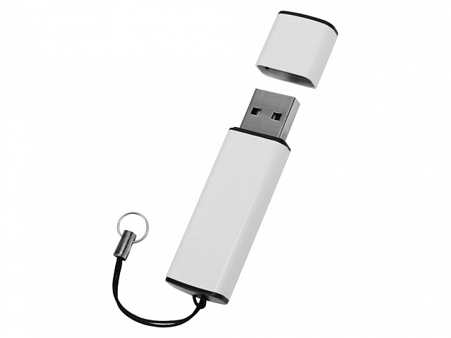 USB-флешка на 16 Гб «Borgir» с колпачком с логотипом в Москве заказать по выгодной цене в кибермаркете AvroraStore