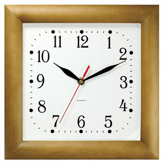 Часы настенные Veldi Square на заказ с логотипом в Москве заказать по выгодной цене в кибермаркете AvroraStore