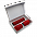 Набор Hot Box E2 софт-тач EDGE CO12s grey (красный) с логотипом в Москве заказать по выгодной цене в кибермаркете AvroraStore