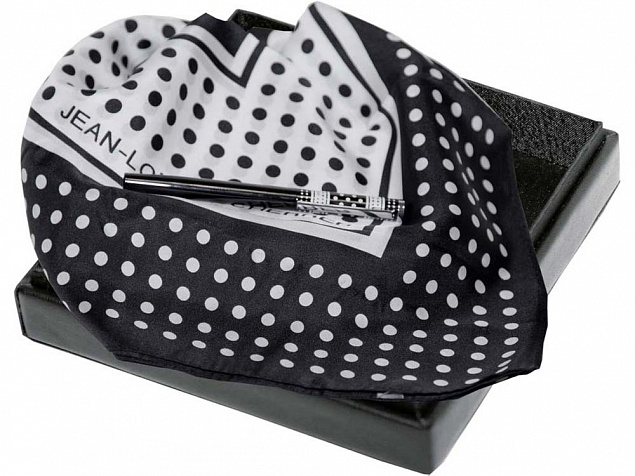 Набор: платок шелковый, ручка-роллер с логотипом в Москве заказать по выгодной цене в кибермаркете AvroraStore