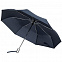 Зонт складной Rain Pro, синий с логотипом в Москве заказать по выгодной цене в кибермаркете AvroraStore