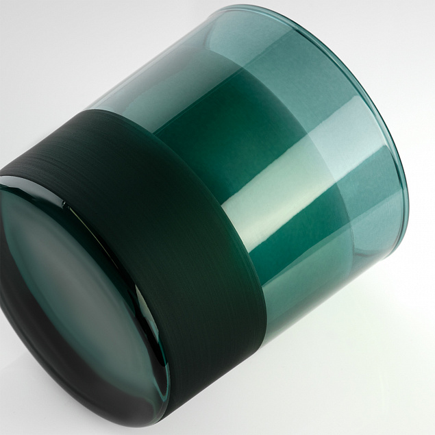 Ароматическая свеча, Emerald, зеленая с логотипом в Москве заказать по выгодной цене в кибермаркете AvroraStore