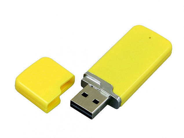 USB 2.0- флешка на 8 Гб с оригинальным колпачком с логотипом в Москве заказать по выгодной цене в кибермаркете AvroraStore