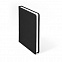 Ежедневник недатированный Campbell, А5,  черный, белый блок с логотипом в Москве заказать по выгодной цене в кибермаркете AvroraStore