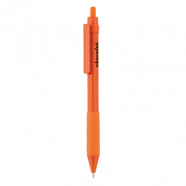 Ручка X2, оранжевый с логотипом в Москве заказать по выгодной цене в кибермаркете AvroraStore