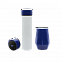 Набор Hot Box Duo  E B, белый с синим с логотипом в Москве заказать по выгодной цене в кибермаркете AvroraStore