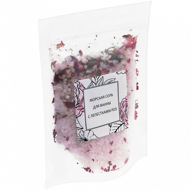 Соль для ванны Feeria, с розой с логотипом в Москве заказать по выгодной цене в кибермаркете AvroraStore