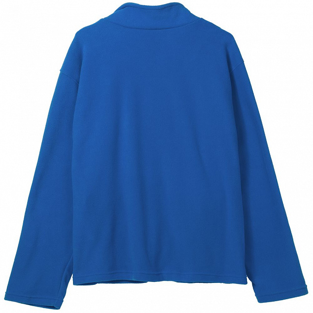 Куртка флисовая унисекс Manakin, ярко-синяя с логотипом в Москве заказать по выгодной цене в кибермаркете AvroraStore