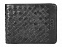 Бумажник Mano Don Luca, натуральная кожа в черном цвете, 12,5 х 9,7 см с логотипом в Москве заказать по выгодной цене в кибермаркете AvroraStore