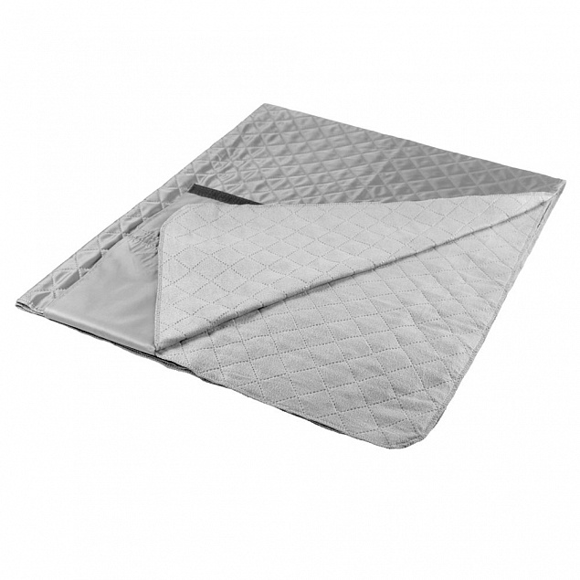 Плед для пикника Comfy, серый с логотипом в Москве заказать по выгодной цене в кибермаркете AvroraStore