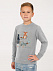Свитшот детский Every Day is Unique, серый меланж с логотипом в Москве заказать по выгодной цене в кибермаркете AvroraStore