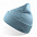 Шапка вязаная  двойная "Wind", с отворотом_темно синий,100% акрил с логотипом в Москве заказать по выгодной цене в кибермаркете AvroraStore
