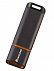 Флешка Uniscend Slalom, черная с оранжевым, 8 Гб с логотипом в Москве заказать по выгодной цене в кибермаркете AvroraStore