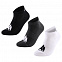 Набор из 3 пар спортивных носков Monterno Sport, черный, серый и белый с логотипом в Москве заказать по выгодной цене в кибермаркете AvroraStore