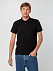 Рубашка поло мужская Virma Stretch, черная с логотипом в Москве заказать по выгодной цене в кибермаркете AvroraStore