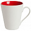 Кружка newBell матовая, белая с красным с логотипом в Москве заказать по выгодной цене в кибермаркете AvroraStore