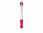 Ручка шариковая Bubble, красный, черные чернила с логотипом в Москве заказать по выгодной цене в кибермаркете AvroraStore