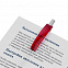 Ручка шариковая Bento, белая с красным с логотипом в Москве заказать по выгодной цене в кибермаркете AvroraStore