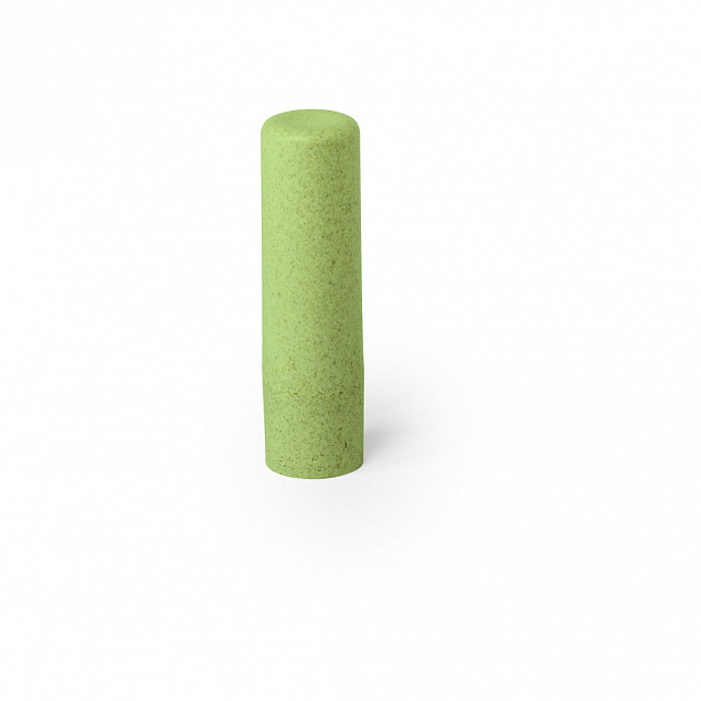 Бальзам для губ FLEDAR  с запахом ванили, зелёный, бамбуковое волокно/пластик с логотипом в Москве заказать по выгодной цене в кибермаркете AvroraStore