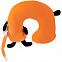Подушка под шею Bardy, ярко-оранжевая с логотипом в Москве заказать по выгодной цене в кибермаркете AvroraStore