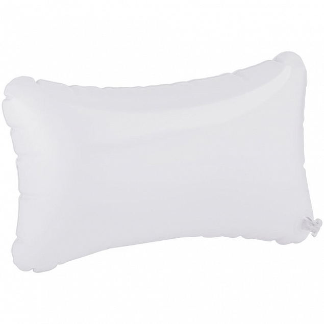 Надувная подушка Ease, белая с логотипом в Москве заказать по выгодной цене в кибермаркете AvroraStore