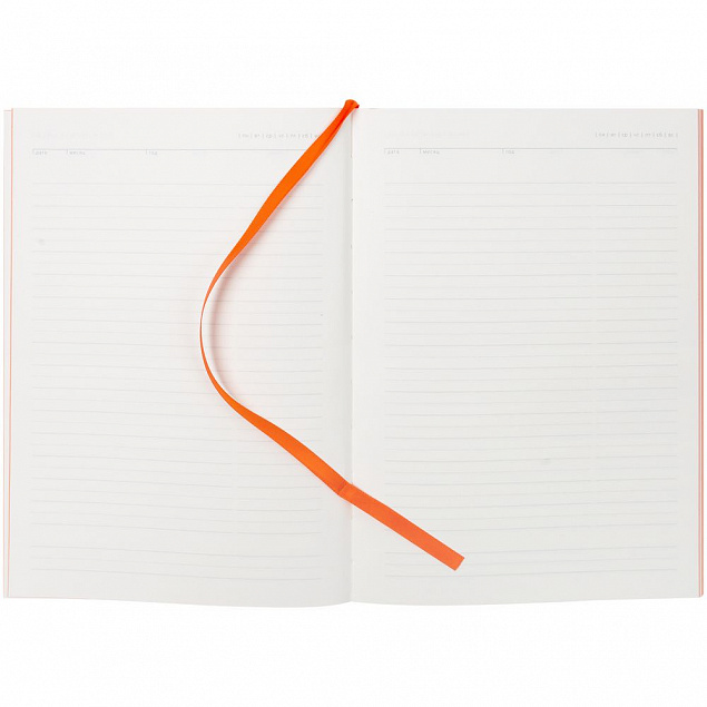 Ежедневник Kroom, недатированный, оранжевый с логотипом в Москве заказать по выгодной цене в кибермаркете AvroraStore