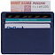Чехол для карточек Devon, синий с логотипом в Москве заказать по выгодной цене в кибермаркете AvroraStore