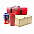 Подарочный набор Джей, красный с логотипом  заказать по выгодной цене в кибермаркете AvroraStore