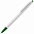 Ручка шариковая Tick, белая с красным с логотипом в Москве заказать по выгодной цене в кибермаркете AvroraStore