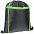 Детский рюкзак Novice, серый с зеленым с логотипом в Москве заказать по выгодной цене в кибермаркете AvroraStore