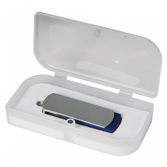 USB Флешка, Elegante, 16 Gb, синий, в подарочной упаковке с логотипом в Москве заказать по выгодной цене в кибермаркете AvroraStore
