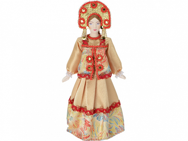 Подарочный набор Катерина: кукла, платок с логотипом в Москве заказать по выгодной цене в кибермаркете AvroraStore