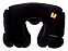 Подушка для самолёта WENGER, надувная, чёрная, флис, беруши в комплекте с логотипом в Москве заказать по выгодной цене в кибермаркете AvroraStore