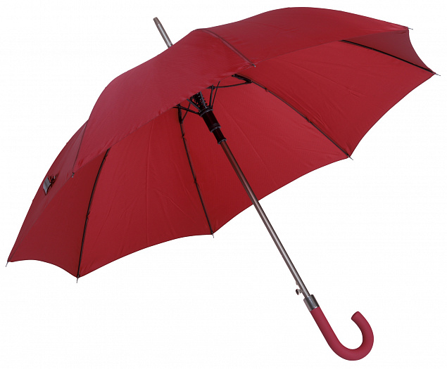 Зонт автоматический JUBILEE, тёмно-красный с логотипом в Москве заказать по выгодной цене в кибермаркете AvroraStore