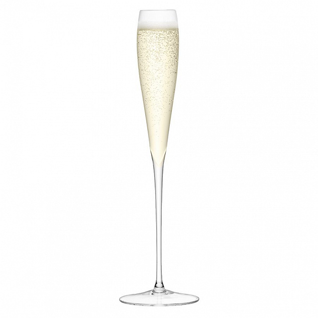 Набор высоких бокалов для шампанского Wine с логотипом в Москве заказать по выгодной цене в кибермаркете AvroraStore